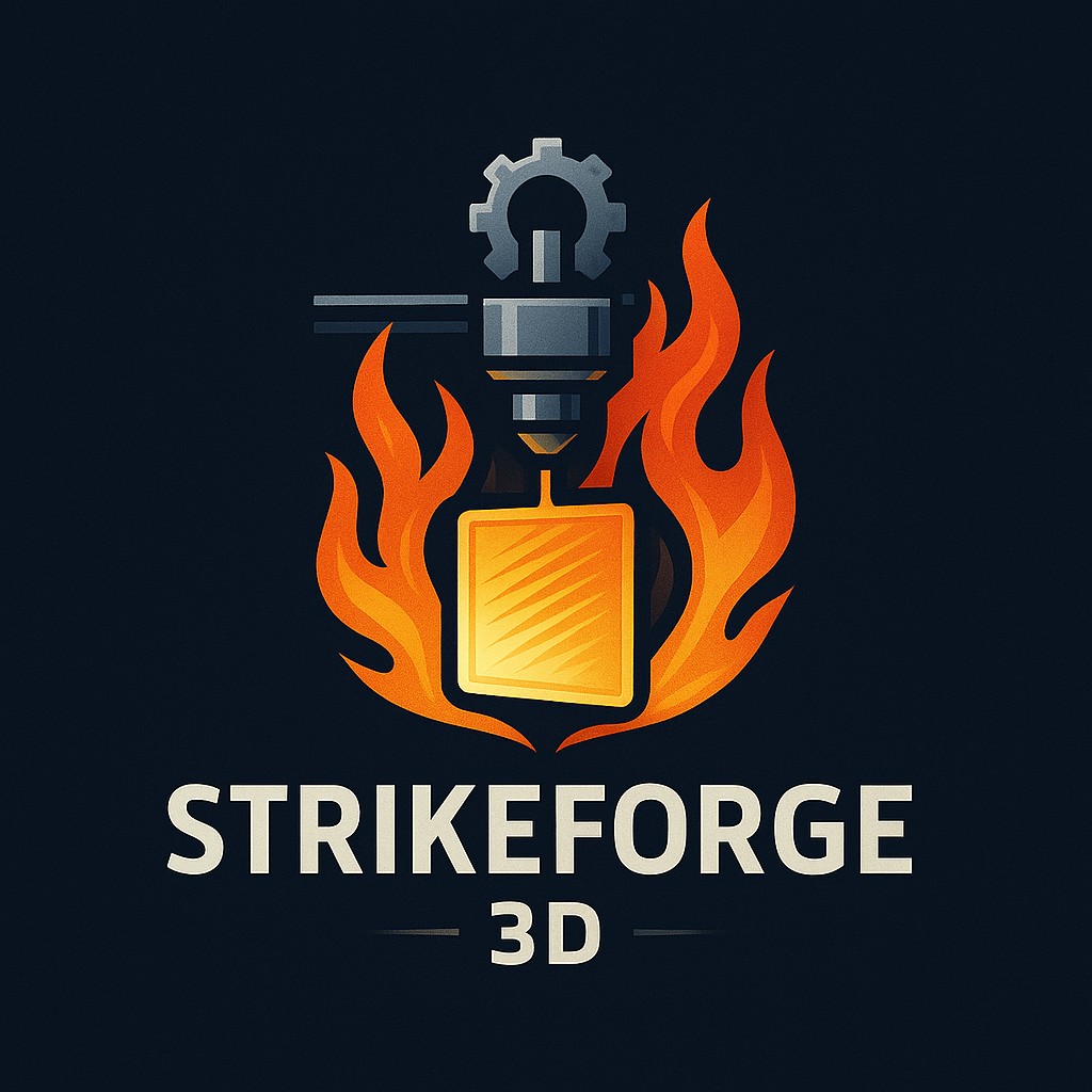 StrikeForge 3D logo